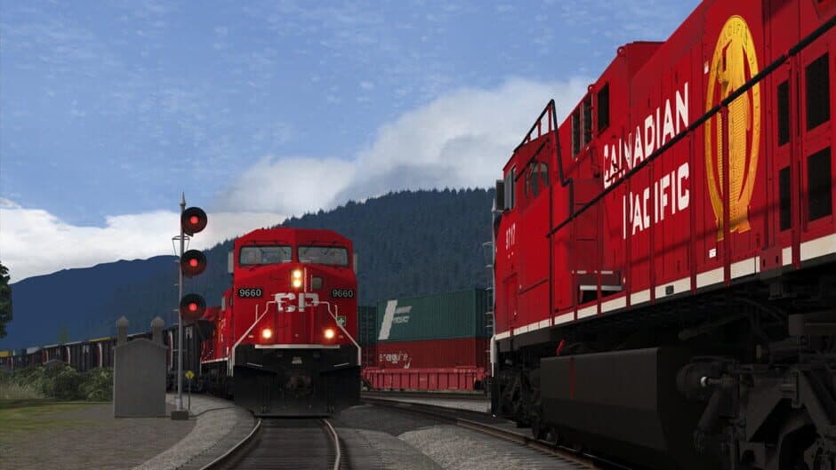 Скриншот 6 из Train Simulator: Canadian Pacific AC4400CW Loco Add-On