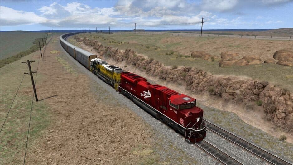 Скриншот 7 из Train Simulator: Union Pacific Heritage SD70ACes Loco Add-On