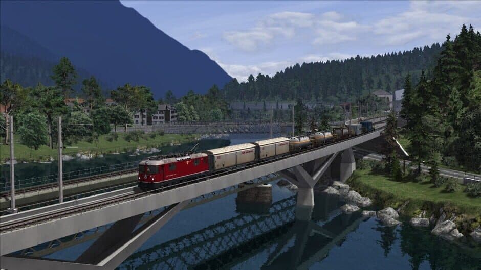 Скриншот 1 из Train Simulator: Surselva Line: Reichenau-Tamins - Disentis/Mustér Route Add-On