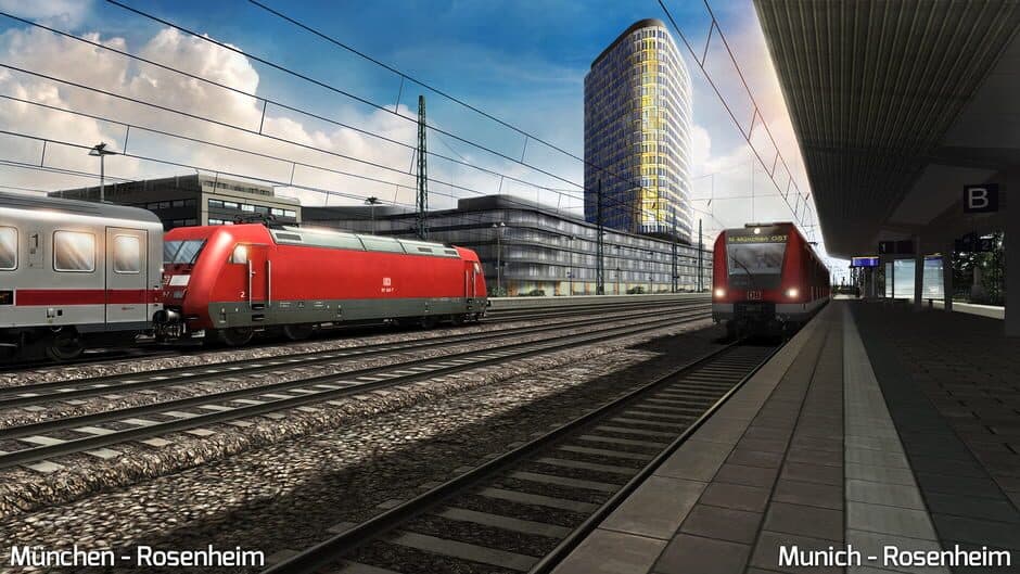 Скриншот 4 из Train Simulator: Munich - Rosenheim Route Add-On