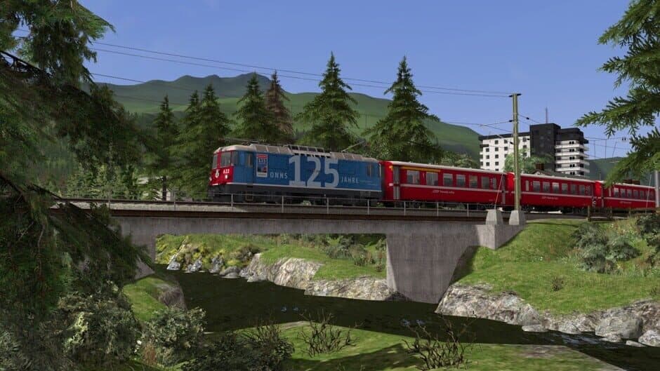 Скриншот 3 из Train Simulator: Surselva Line: Reichenau-Tamins - Disentis/Mustér Route Add-On