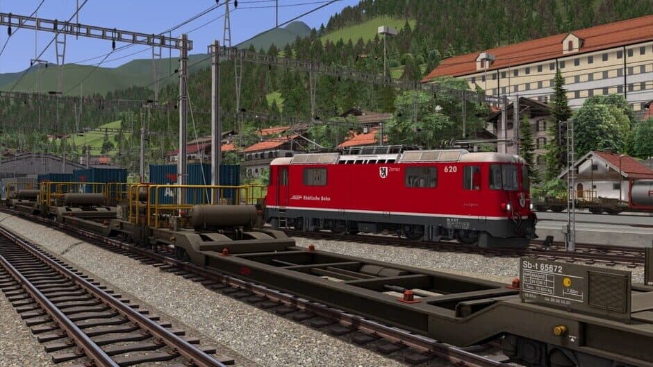 Скриншот 4 из Train Simulator: Surselva Line: Reichenau-Tamins - Disentis/Mustér Route Add-On