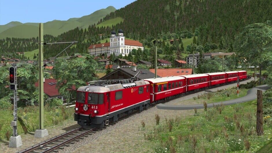 Скриншот 5 из Train Simulator: Surselva Line: Reichenau-Tamins - Disentis/Mustér Route Add-On