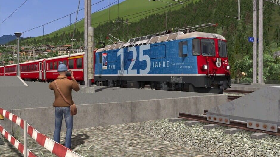 Скриншот 6 из Train Simulator: Surselva Line: Reichenau-Tamins - Disentis/Mustér Route Add-On