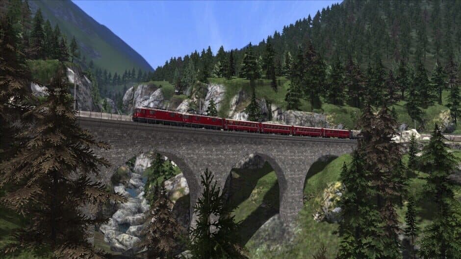 Скриншот 7 из Train Simulator: Surselva Line: Reichenau-Tamins - Disentis/Mustér Route Add-On