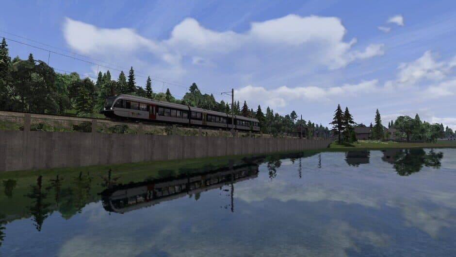 Скриншот 4 из Train Simulator 2021: Lake Constance - Schaffhausen: Kreuzlingen Route