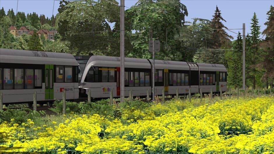 Скриншот 3 из Train Simulator 2021: Lake Constance - Schaffhausen: Kreuzlingen Route