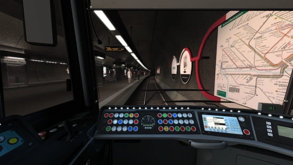 Скриншот 1 из Train Simulator: Frankfurt U-Bahn Route Add-On