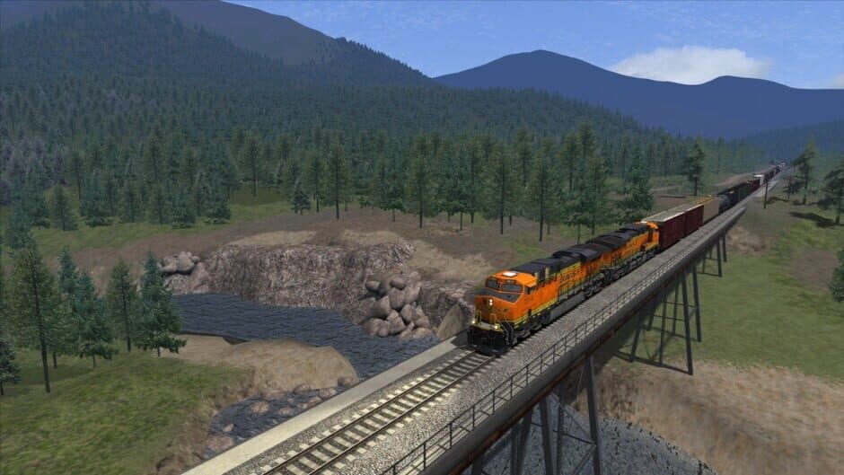 Скриншот 4 из Train Simulator: Marias Pass Route Add-On