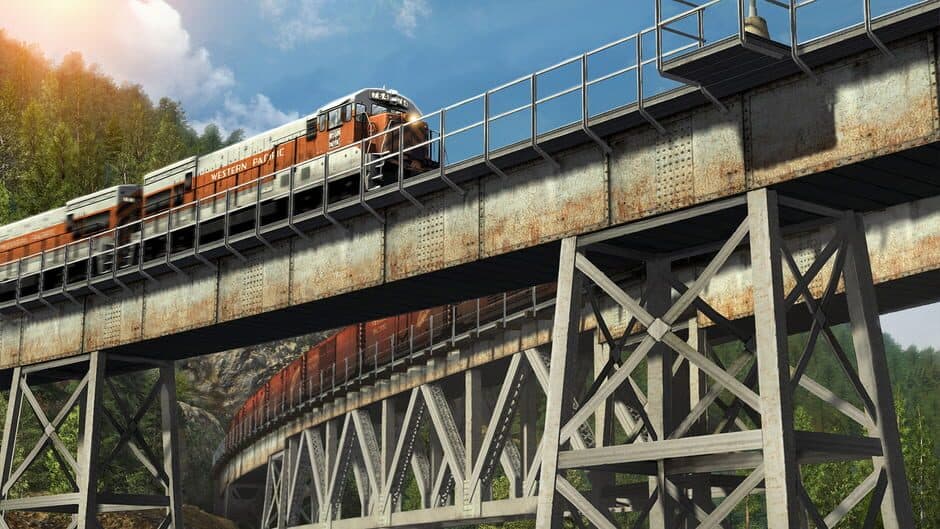 Скриншот 1 из Train Simulator: Feather River Canyon Route Add-On