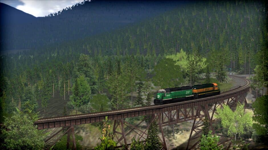 Скриншот 1 из Train Simulator: Stevens Pass Route Add-On
