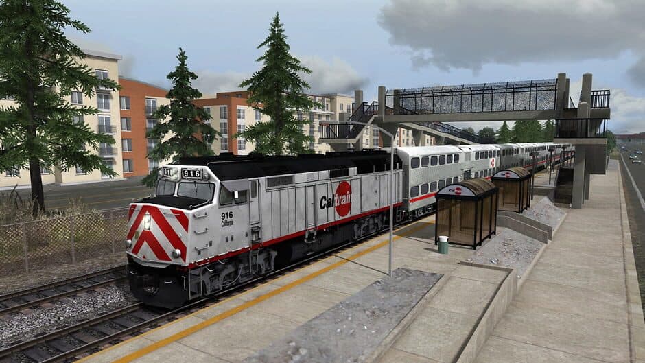 Скриншот 9 из Train Simulator: Peninsula Corridor: San Francisco - Gilroy Route Add-On