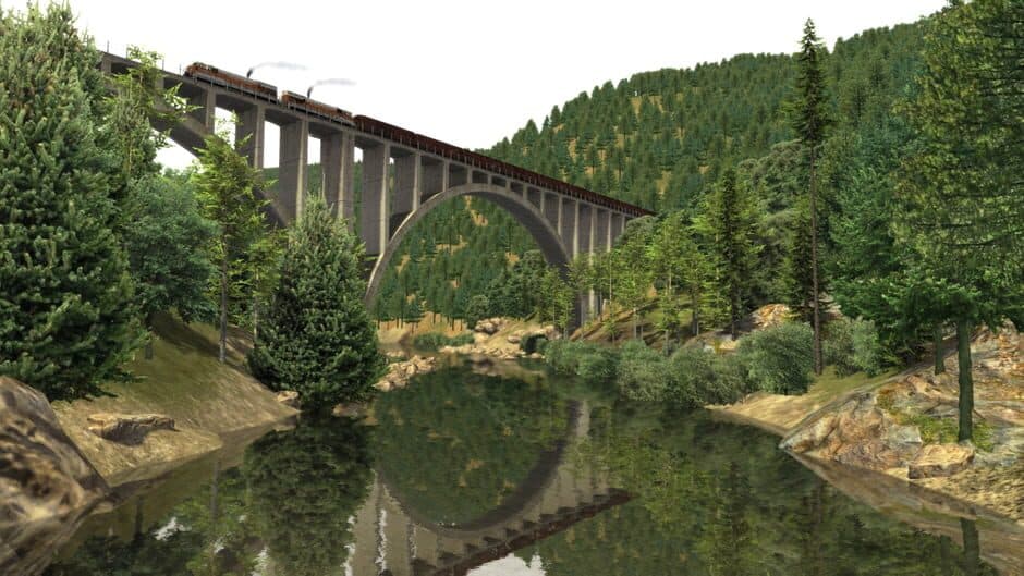 Скриншот 4 из Train Simulator: Feather River Canyon Route Add-On