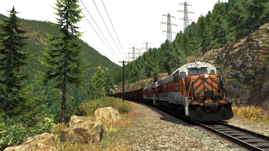 Скриншот 5 из Train Simulator: Feather River Canyon Route Add-On