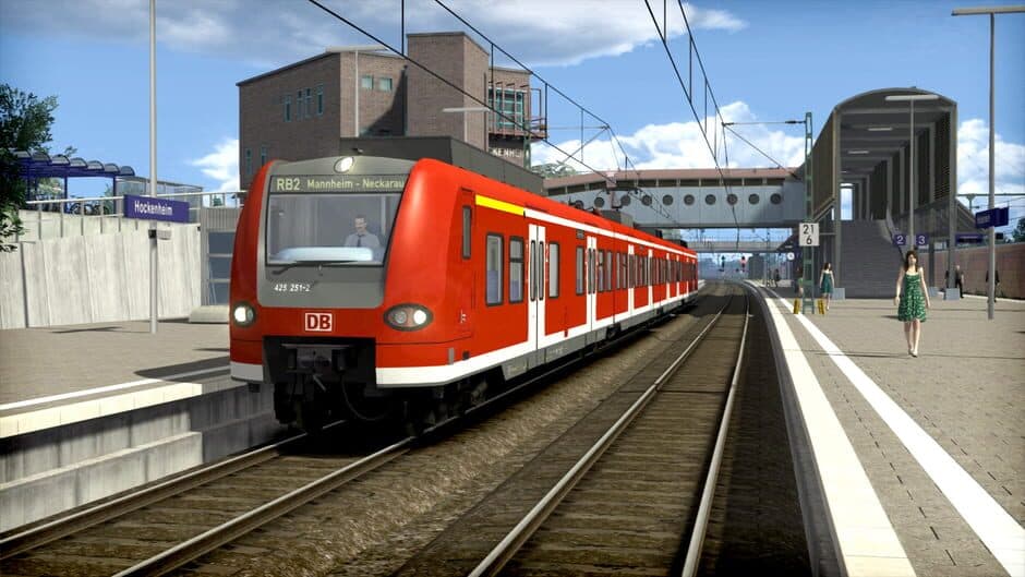 Скриншот 7 из Train Simulator: The Rhine Railway: Mannheim - Karlsruhe Route Add-On