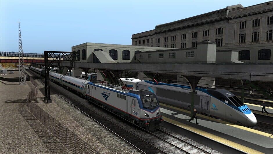 Скриншот 4 из Train Simulator: Northeast Corridor: Washington DC - Baltimore Route Add-On