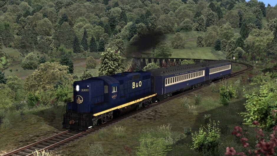 Скриншот 4 из Train Simulator: B&O Kingwood Branch: Tunnelton - Kingwood Route Add-On