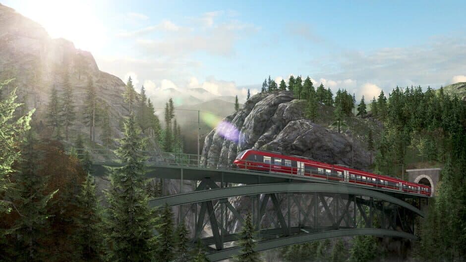 Скриншот 2 из Train Simulator: Mittenwaldbahn: Garmisch-Partenkirchen - Innsbruck Route Add-On