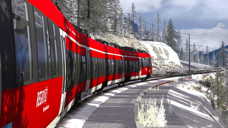 Скриншот 6 из Train Simulator: Mittenwaldbahn: Garmisch-Partenkirchen - Innsbruck Route Add-On