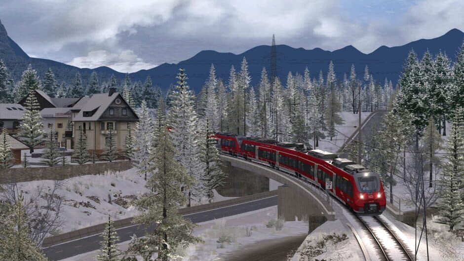 Скриншот 1 из Train Simulator: Mittenwaldbahn: Garmisch-Partenkirchen - Innsbruck Route Add-On