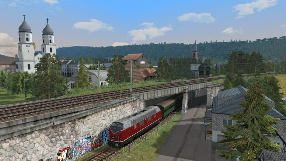 Скриншот 1 из Train Simulator: Im Köblitzer Bergland Route Add-On