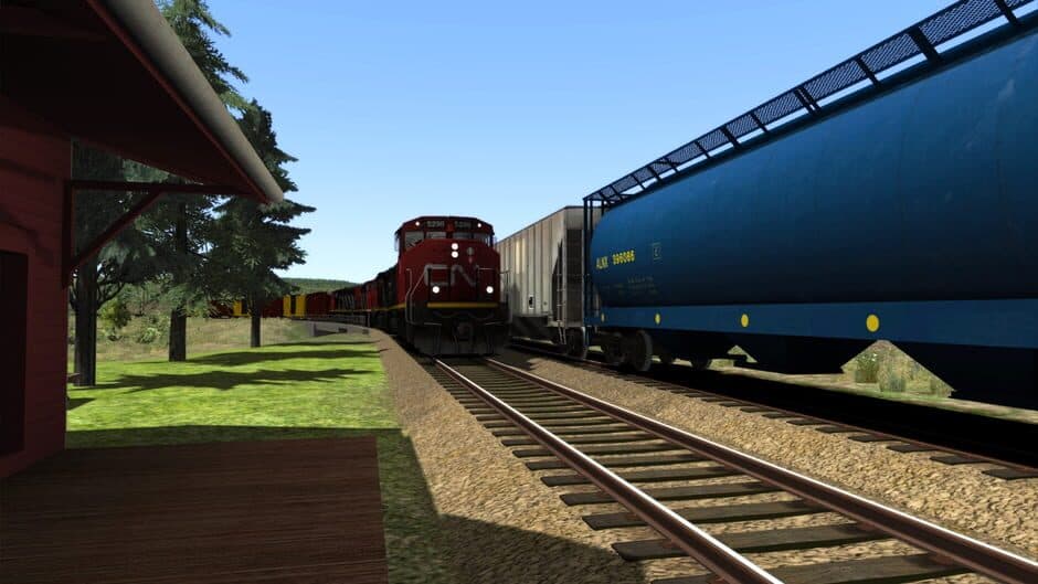Скриншот 4 из Train Simulator: Canadian National Peace River Route Add-On