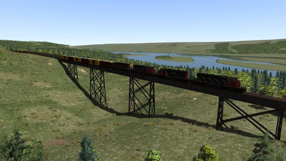 Скриншот 5 из Train Simulator: Canadian National Peace River Route Add-On