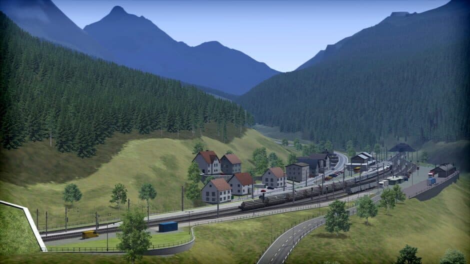 Скриншот 1 из Train Simulator: Three Country Corner Route Add-On