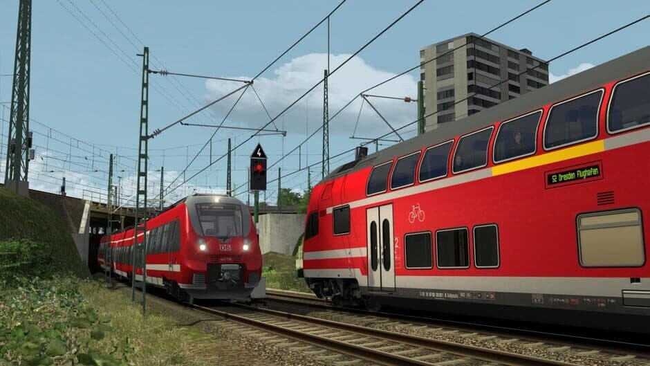 Скриншот 4 из Train Simulator: Bahnstrecke Riesa - Dresden Route Add-On