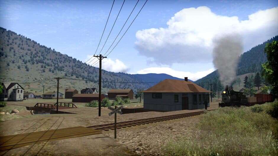 Скриншот 7 из Train Simulator: Clear Creek Narrow Gauge Route Add-On