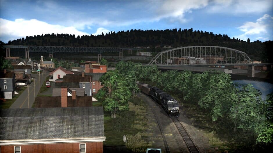 Скриншот 3 из Train Simulator: Norfolk Southern Coal District Route Add-On