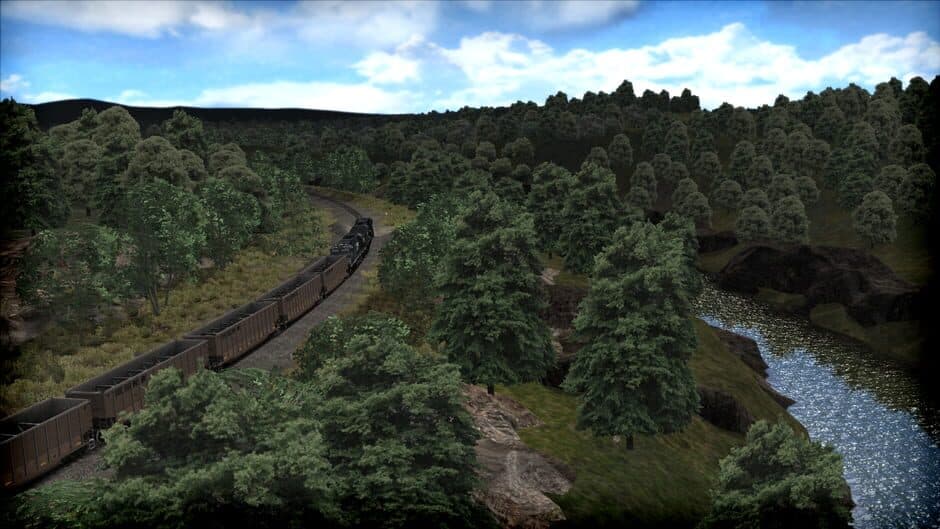 Скриншот 4 из Train Simulator: Norfolk Southern Coal District Route Add-On