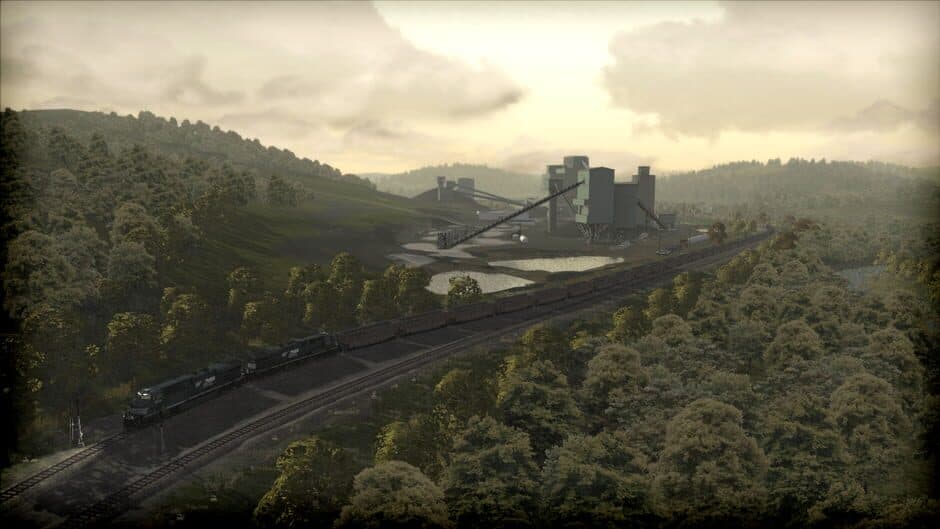 Скриншот 6 из Train Simulator: Norfolk Southern Coal District Route Add-On