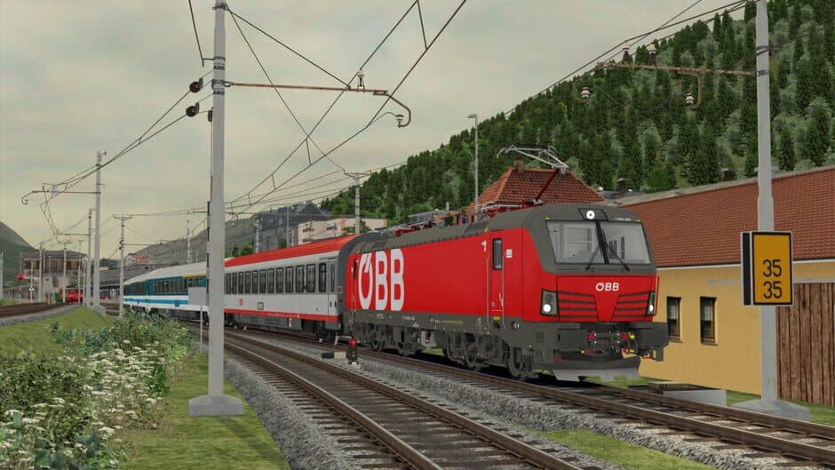 Скриншот 3 из Train Simulator 2021: Karawankenbahn - Ljubljana, Villach & Tarvisio Route