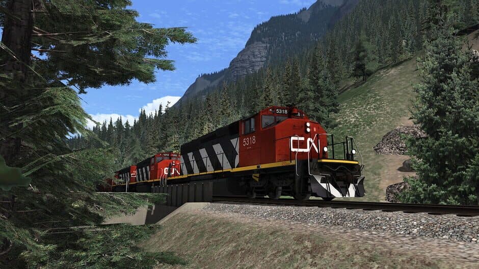 Скриншот 3 из Train Simulator: Yellowhead Pass: Jasper - Valemount Route Add-On