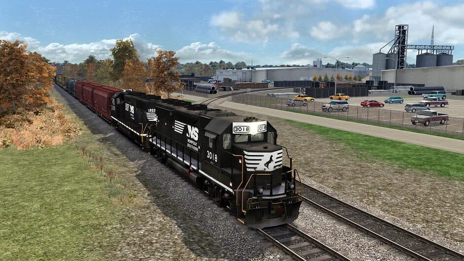 Скриншот 2 из Train Simulator: Norfolk Southern N-Line Route Add-On