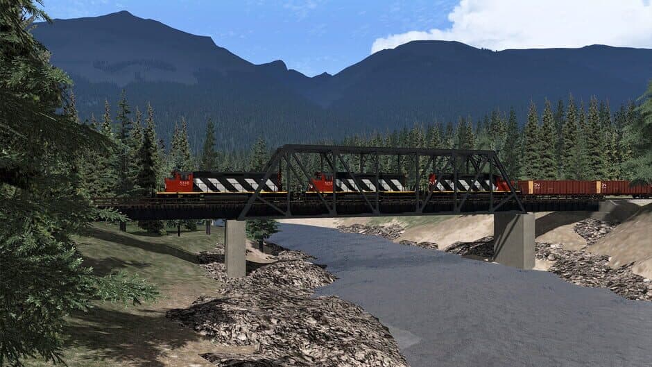 Скриншот 4 из Train Simulator: Yellowhead Pass: Jasper - Valemount Route Add-On