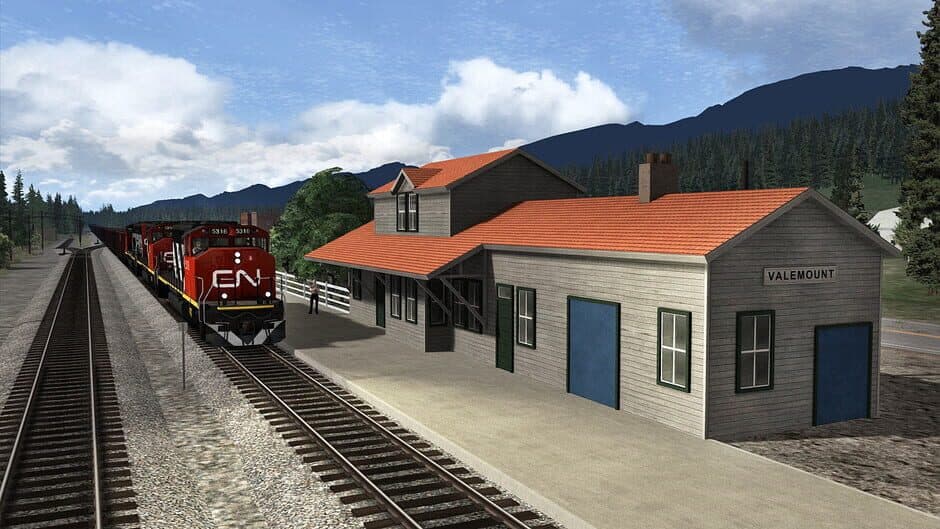 Скриншот 6 из Train Simulator: Yellowhead Pass: Jasper - Valemount Route Add-On