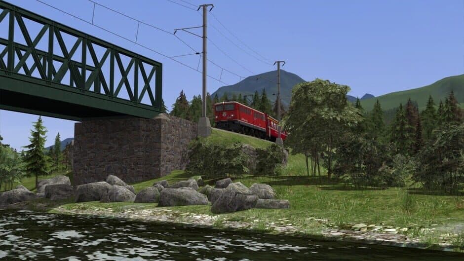 Скриншот 1 из Train Simulator: Engadin Linie: Pontresina - Scuol-Tarasp Route Add-On