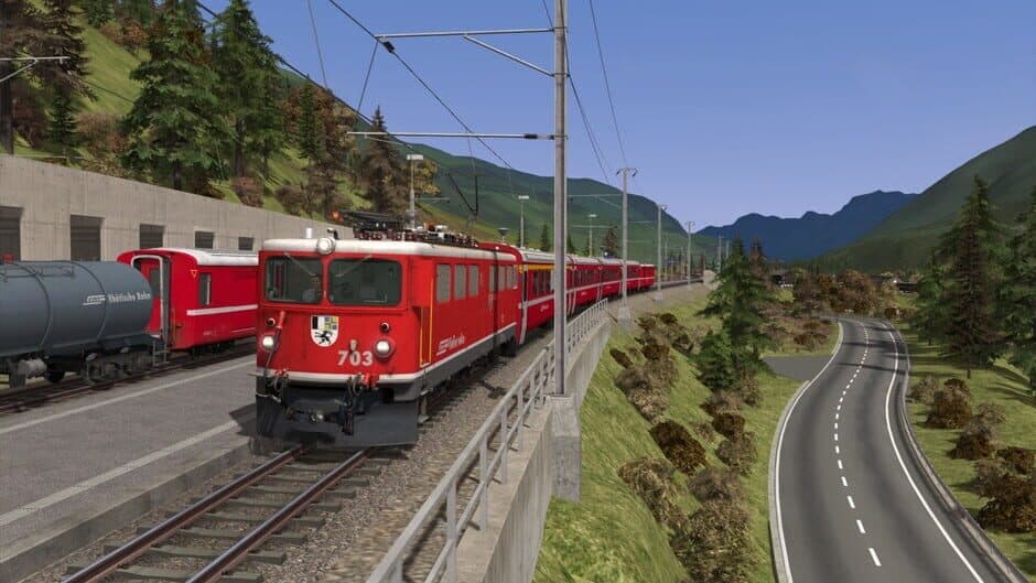 Скриншот 6 из Train Simulator: Engadin Linie: Pontresina - Scuol-Tarasp Route Add-On