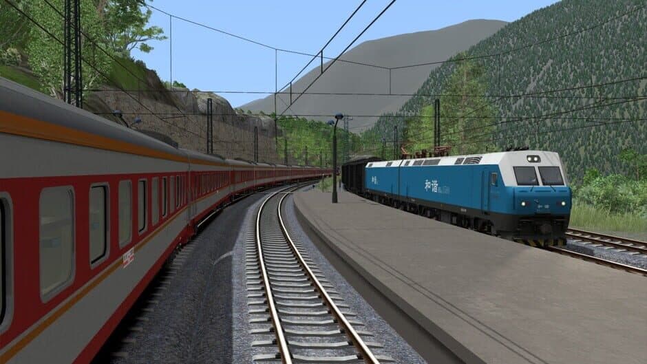 Скриншот 4 из Train Simulator 2021: Chengkun Railway - Hanyuan: Puxiong Route