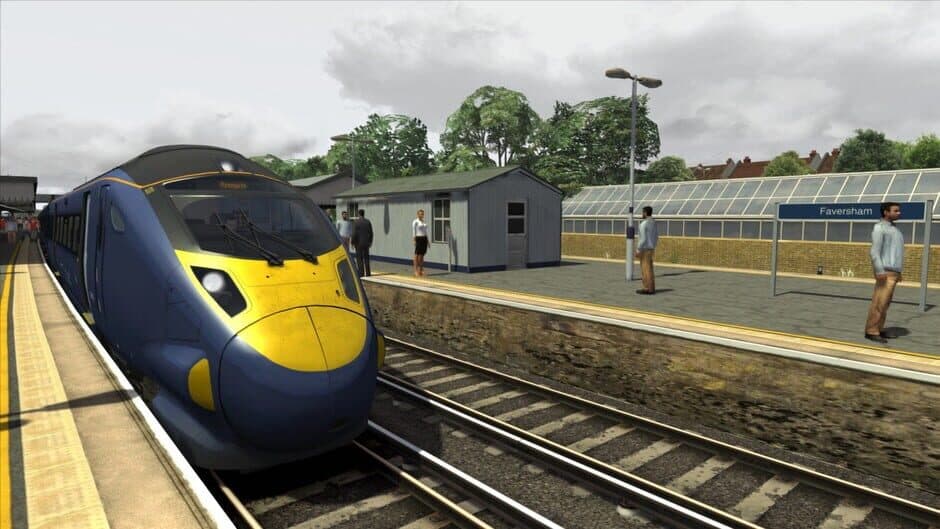 Скриншот 1 из Train Simulator: London-Faversham High Speed Route Add-On