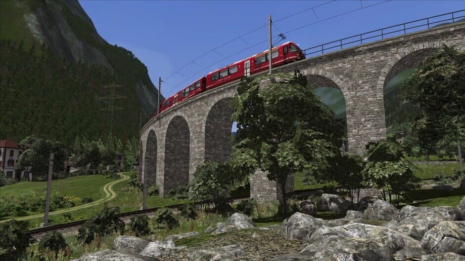 Скриншот 5 из Train Simulator: Bernina Line: Poschiavo - Tirano Route Add-On