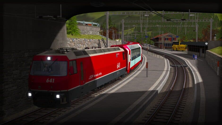 Скриншот 2 из Train Simulator: Albula Line: St Moritz - Thusis Route Add-On