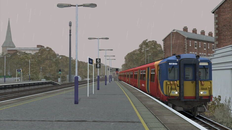 Скриншот 2 из Train Simulator: Portsmouth Direct Line: London Waterloo - Portsmouth Route Add-On