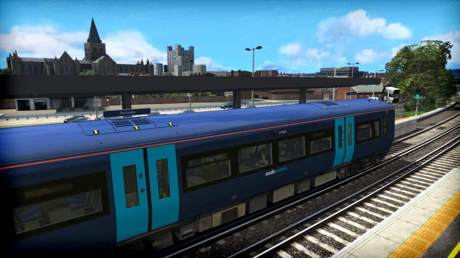Скриншот 1 из Train Simulator Classic: Chatham Main Line - London-Gillingham Route Add-On