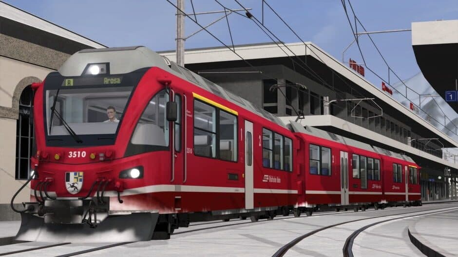 Скриншот 1 из Train Simulator: Arosa Line Route Add-On