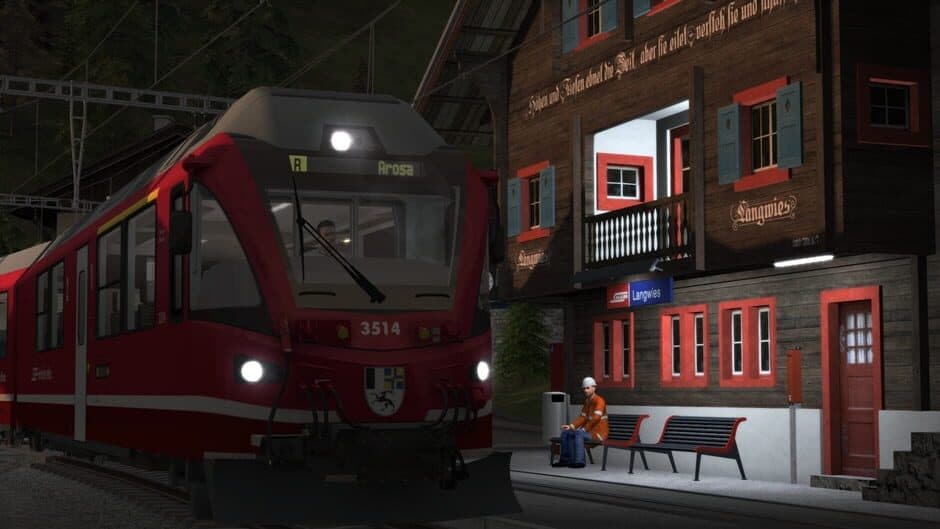 Скриншот 3 из Train Simulator: Arosa Line Route Add-On