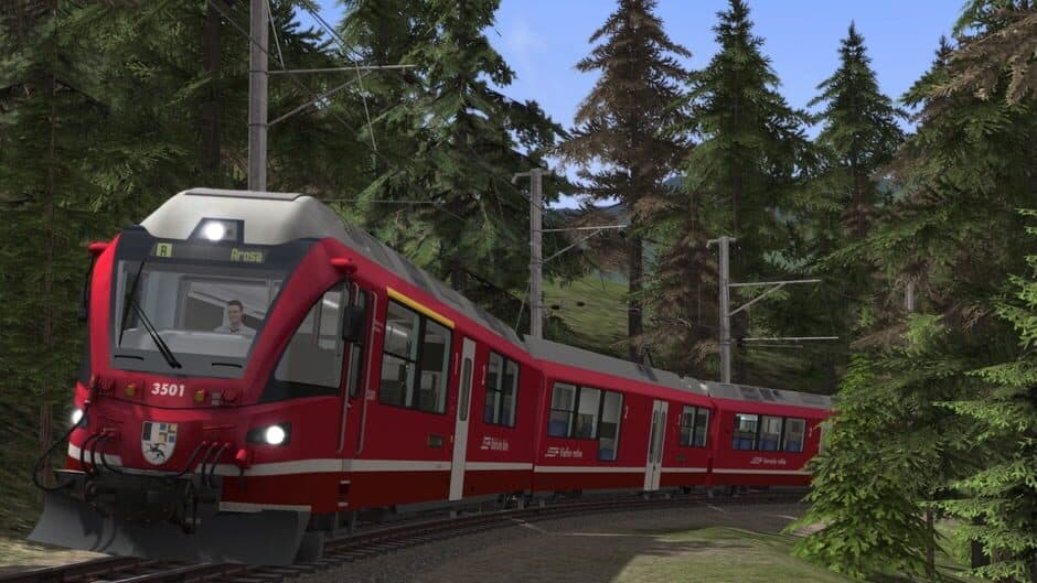 Скриншот 7 из Train Simulator: Arosa Line Route Add-On