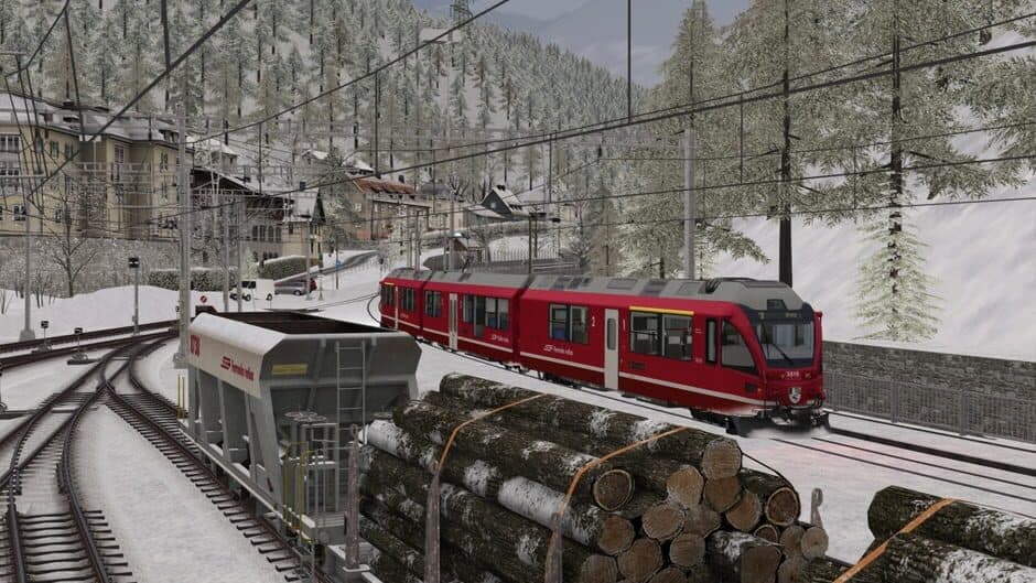 Скриншот 8 из Train Simulator: Arosa Line Route Add-On